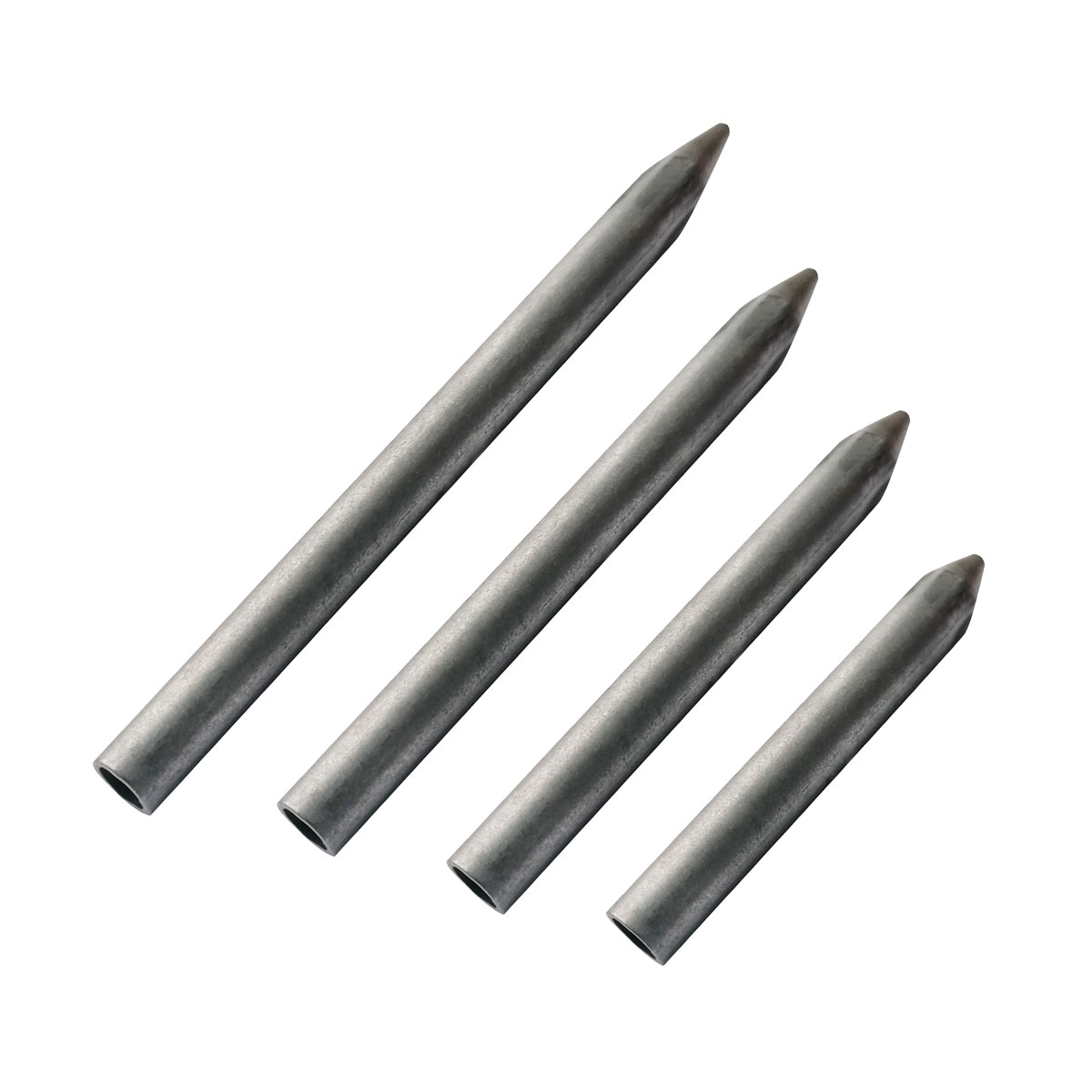 Eisenvermessungsrohre 3/8" - Länge 200 mm mit Stahlspitze