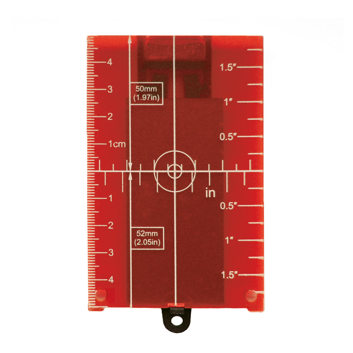 Zieltafel TARGET rot, mit Magnethalterung 