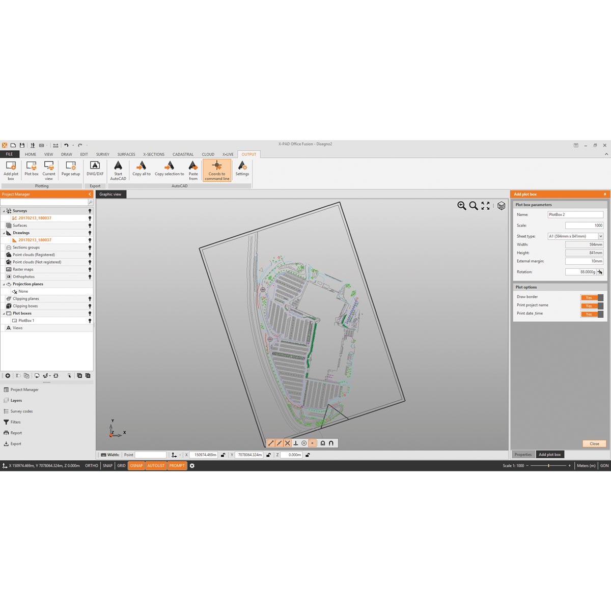 Photogrammetriesoftware X-PHOTO von GeoMax für Drohnenauswertungen