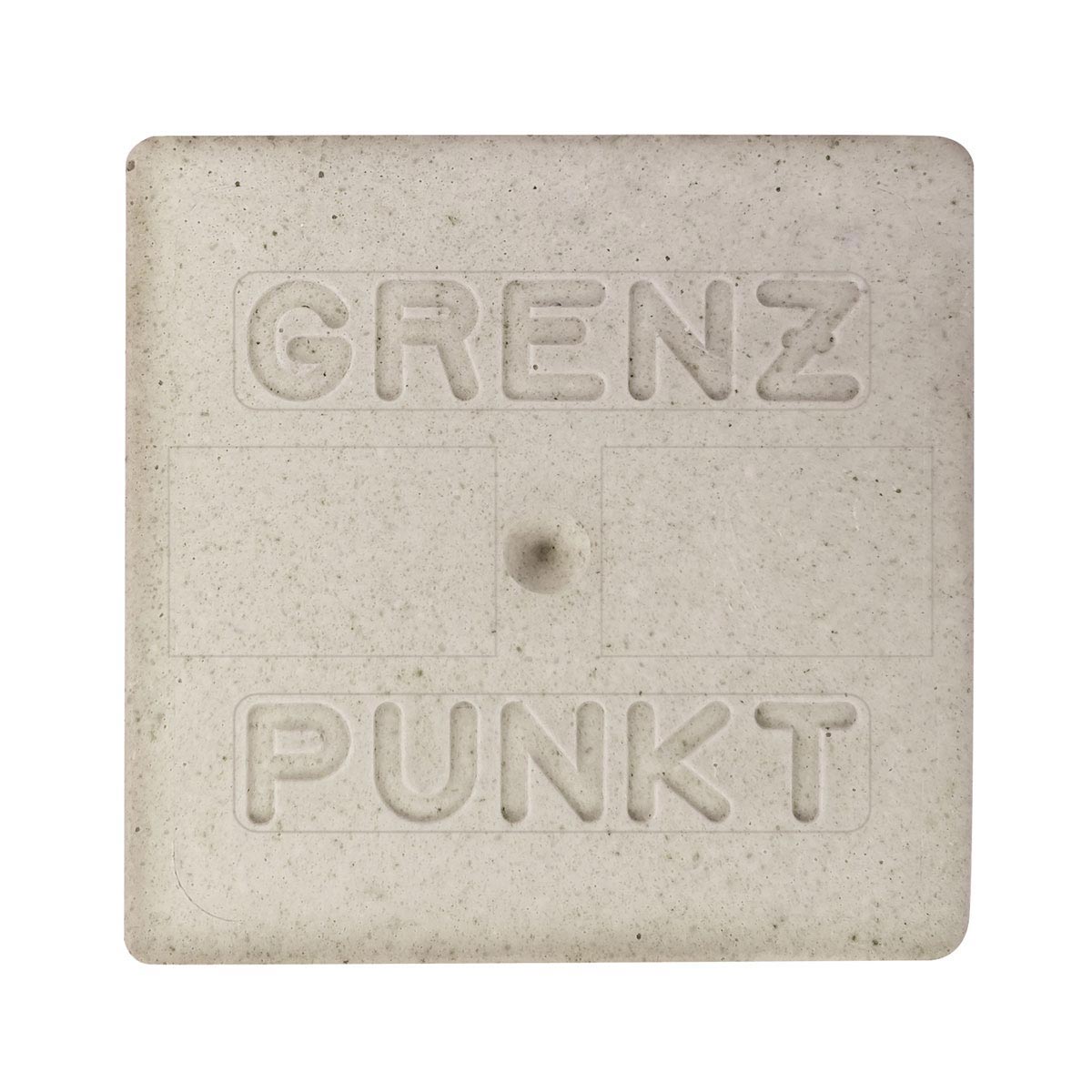 T-Marken, weiß, Grenzpunkt Kopfgr. 90x90x80 mm, Länge 600 mm