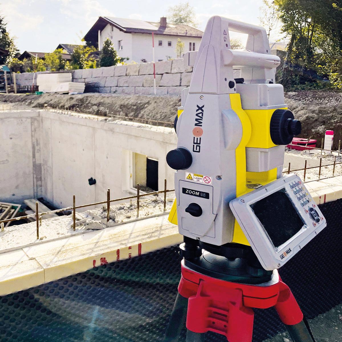 Totalstation Zoom 75 1" von GeoMax 