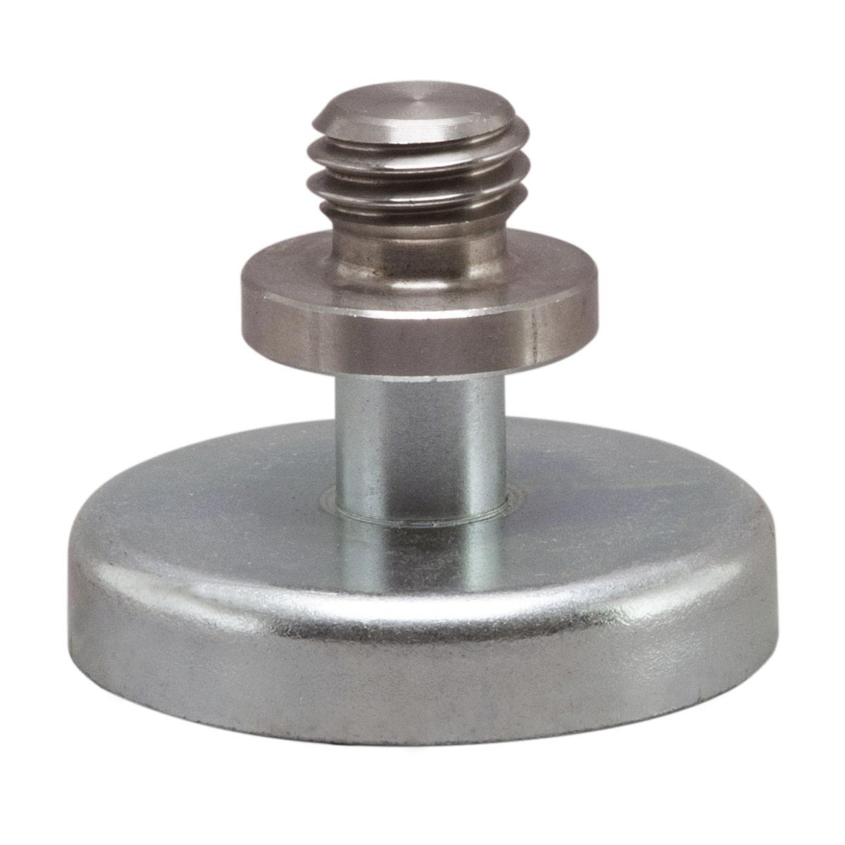 Magnet-Adapter Ø 50 mm, Höhe 27 mm mit 5/8"-Außengewinde