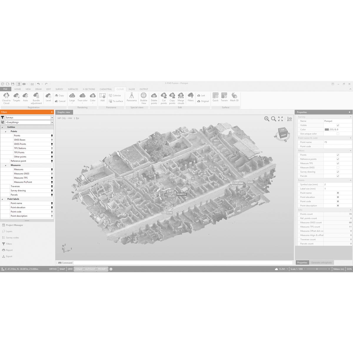 Photogrammetriesoftware X-PHOTO von GeoMax für Drohnenauswertungen