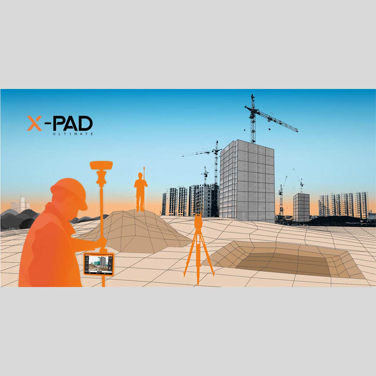 Vermessungssoftware X-PAD Ultimate Survey von GeoMax