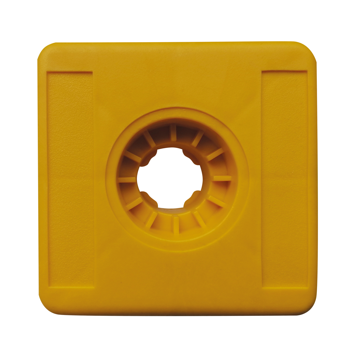 Kunststoffmarken Vario Light, gelb Kopfgröße 100x100x100 mm ohne Aufschrift