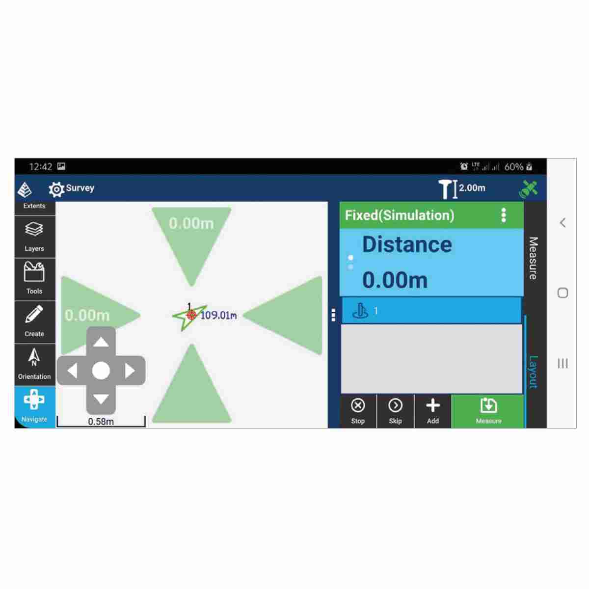 Carlson Android Software Layout GPS dauerhafte Lizenz