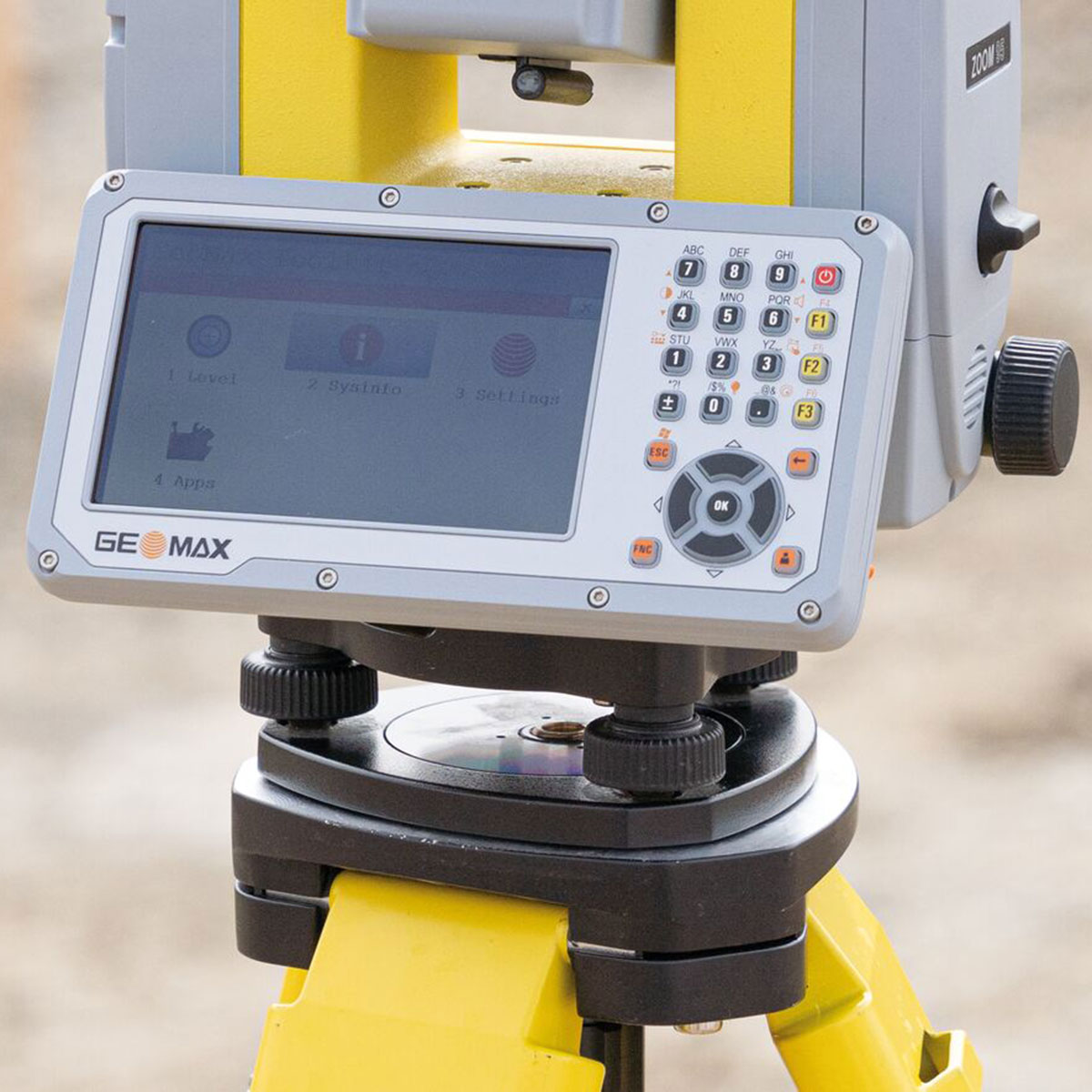 Totalstation Zoom 95 von GeoMax - Genauigkeit von 3 Sekunde