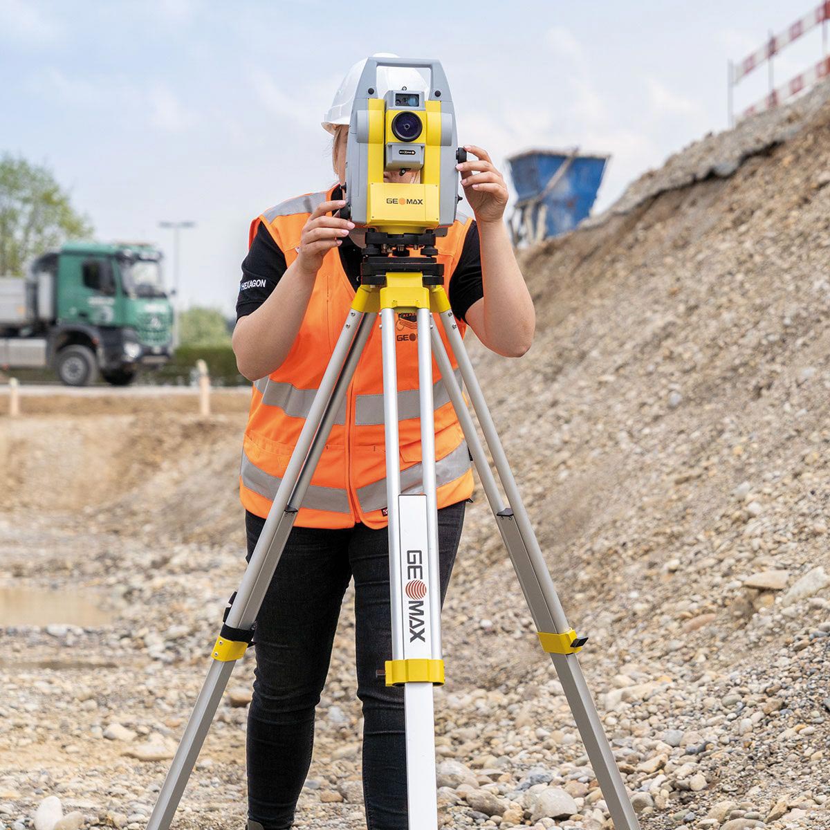 Totalstation Zoom 75 1" von GeoMax 